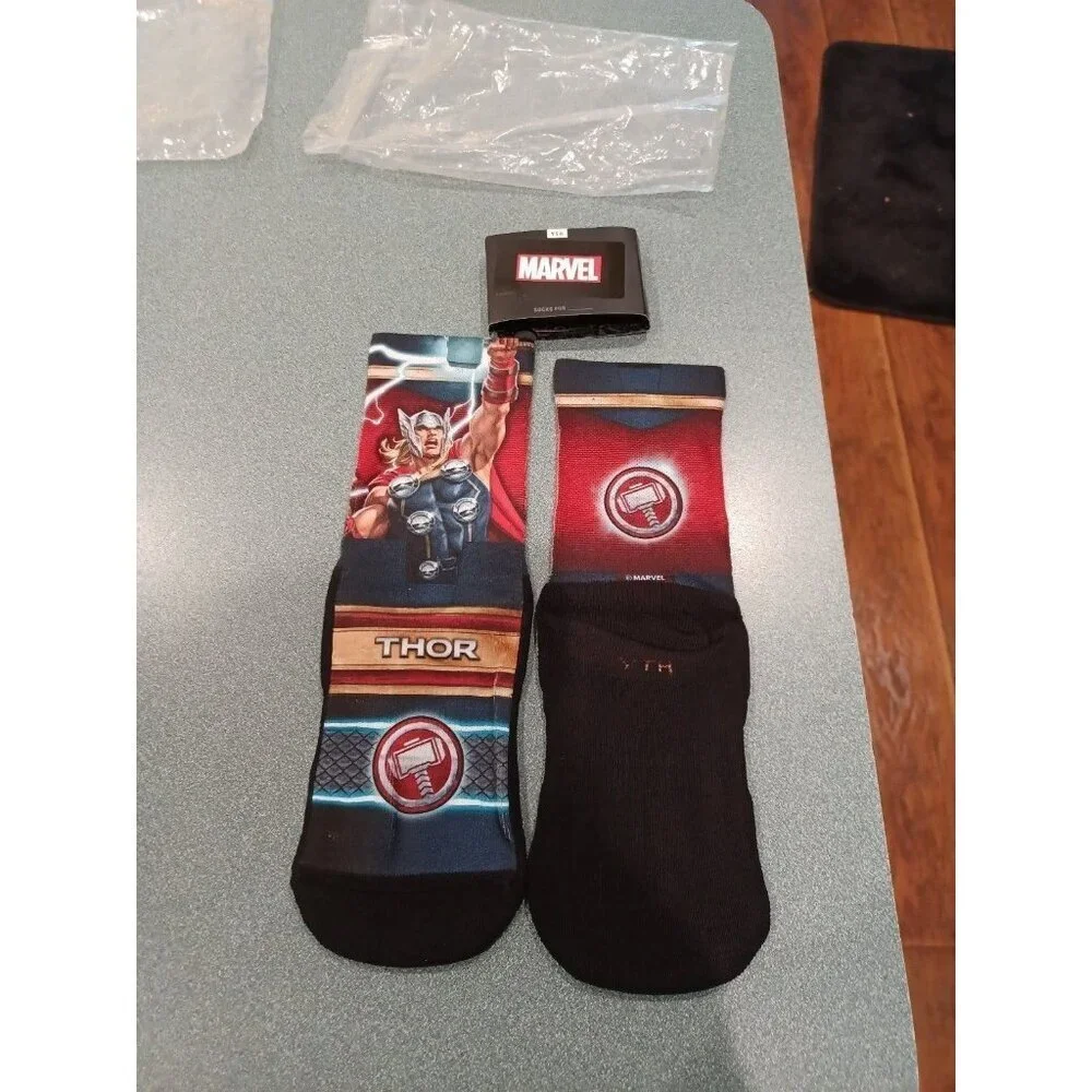 Rock Em Elite Marvel Studios Thor Socks – Hero Pose Youth – NEW